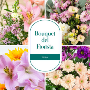bouquet del fiorista rosa