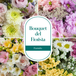 bouquet del fiorista toni pastello